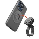 sincetop Seri Q [ Quad ] Bisiklet/Motosiklet Telefon Montajı - Hızlı Kilit ve Serbest Bırakma - Alüminyum Bisiklet Gidon Telefon Tutucu - Dağ/Yol/Elektrikli Bisikletler ve Scooterlarla Uyumlu