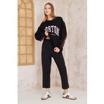 SİNDAL Dar Paça Pantolon 4-6826 - SİYAH