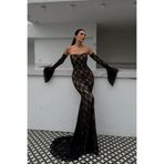 Sindimoda Bella Güpür Balık Tasarım Abiye 84629