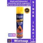 #Sinek Etkili Kovucu Haşere Öldürücü Güçlü Sprey Hızlı Formül Kokusuz Tam Koruma Sinek İlacı 400 Ml