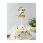 Sinek Kupası Tasarım 1-2-3-4-5-6-7-8 Yaş Gold Temalı Doğum Günü Pasta Süsü