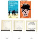 Sineklerin Tanrısı - Otomatik Portakal - Yer Altından Notlar - İnsan Neyle Yaşar? - Bir Idam Mahkumunun Son Günü - 5 Kitap Set
