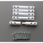 Sineklik Aksesuarı - 17x25 Sineklik Menteşe 10'lu Beyaz