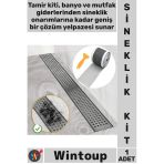 #Sineklik Yapışkanlı Su Geçirmez Filtre Bandı Gider Süzgeci Sineklik Tamir Kiti 12 Cm X 4 Metre