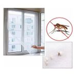 Sineklik Yıkanabilir Pencere Sinekliği Cırt Bantlı Yapışkanlı 130CM x 150CM