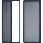 Sineklikstore Akordiyon Pileli Kapı Sinekliği – 90 x 210 cm – Antrasit Gri – Demir, Ahşap, Çelik, Pimapen ve Alüminyum ile Uyumlu