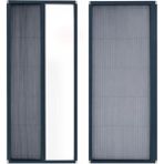 Sineklikstore Duble Akordiyon Kapı Sinekliği – 140 x 240 cm – Antrasit Gri – Demir, Ahşap, Çelik, Pimapen ve Alüminyum ile Uyumlu