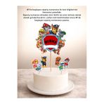 Sinem Gift Paw Petrol Konseptli Pasta Süsü - Doğum Günü Pasta Süsü - Paw Petrol Konseptli Cupcake Süsü