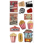 Sinema Sticker Telefon Laptop Notebook Tablet Defter Matara Stiker Etiket ST1753