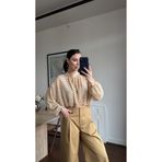 sinemkivanc co ŞIFON PUANTIYELI BLUZ