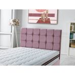 Sinet Avrupa Baza Başlık ve Yatak Seti - 100 x 200 cm - Pembe