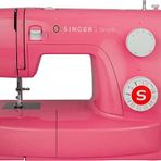 Singer 230128140 Serbest Kol Dikiş Makinesi Simple 3223 Kırmızı, Plastik, 45 x 22 x 35 cm, Pembe