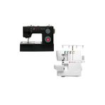 Singer 4432 Heavy Duty Dikiş Makinesi ve Singer S0105 Overlok Makinesi Avantajlı Paket