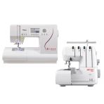 Singer C430 Professional Elektronik Dikiş Makinesi Ve Elmas 328 Ev Tipi 4 İplik Overlok Makinesi Avantajlı Paket