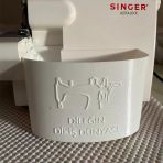 Singer Overlok Makinası Çöp Kutusu Fire Kabı Xl Kişiye Özel 14Sh654 14Sh754 14Hd854 Hd0405s S010l