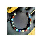 Singincraft Terazi Burcu Doğal Taş Bileklik > Lapis Lazuli - Beyaz Opal - Maun Obsidyen - Prehnit Burç Doğal Taş Bileklik