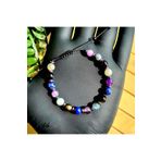 Singincraft Yay Burcu Doğal Taş Bileklik > Ametist - Lapis Lazuli - Gold Obsidyen - Labrodit Burç Doğal Taş Bileklik
