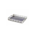 SİNGL Gümüş Metal Tepsi Küçük
