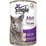 Single 415 gr Biftekli Konserve Yaş Kedi Maması