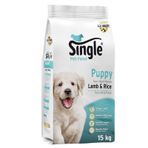 Single Kuzu Etli 15 kg Yavru Köpek Maması