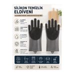 Single Sihirli Eldiven Çok Amaçlı Banyo Tuvalet Mutfak Bulaşık Temizleme Araç Yıkama Eldiveni