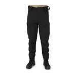 Single Sword High Mountain Su Geçirmez Softshell Erkek & Kadın Outdoor Taktik Pantolon, Siyah, Xs