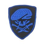 Single Sword Nakış Patch - Büyük Boy Bere-Bıçak Peç YEŞİL-HAKİ