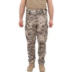 Single Sword Rüzgar Geçirmez Softshell Pantolon - Kamuflaj Siyah - XL