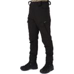 Single Sword Rüzgar Geçirmez Softshell Pantolon - Siyah