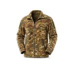 Single Sword Single Sword Askeri Ve Outdoor Erkek&Kadın Taktik Polar Mont-Hırka-Ceket, Multicam, S