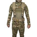 Single Sword Single Sword Askılı Molle Kemer Açık Hücum Yeleği, Bej