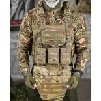 Single Sword Single Sword Kasık Korumalı Pratik Hücum Yeleği Kod-5, Multicam