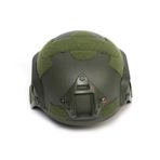 Single Sword Single Sword Tactical Airsoft Kompozit Başlık, Koruyucu Kask, Haki