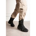 Single Sword SS602 4 Mevsim Fermuarlı/bağcıklı Tactical/outdoor Unisex Kışlık Askeri Uzun Siyah Çöl Botu 41 - 00-Siyah