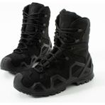 Single Sword Su Geçirmez Kışlık Hakiki Deri Askeri & Outdoor Tactical Bot (Unisex) - Model SS603 - Siyah-SS603