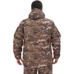 Single Sword Su ve Rüzgâr Geçirmez Softshell Erkek Kışlık Parka (Kapüşonlu) - XL - Renkli