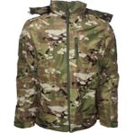 Single Sword Su&rüzgar Geçirmez Outdoor Softshell Kışlık Erkek Mont (Kapüşonlu) - Kamuflaj - 3XL