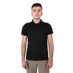 Single Sword Tactical Kısa Kollu Polo Yakalı Siyah Tşört