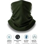 Single Sword Unisex Kışlık Polar Boyunluk & Bere | Çok Amaçlı Soğuk Hava Koruması 1 Adet 0//HAKİ - Standart - Haki