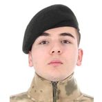 Single Sword Yün Askeri Bere, Jandarma, Komando, Tankçı Beresi - 153.30.008 SİYAH 55