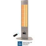 Single X Karbon Serisi IP65 Suya-Toza Dayanıklı 2300 W Bej Uzaktan Kumandalı İç/Dış Mekan Isıtıcı