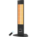 Single x Karbon Serisi IP65 Suya-Toza Dayanıklı 2300 W Siyah Uzaktan Kumandalı Dış Mekan Isıtıcı