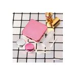 Singularis Pembe Aynalı Seyahat Lens Kutusu - Solüsyon Kabı, Cımbız, Vantuz Aparatı, L-r Lens Hazneleri 2165130000134