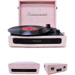 Sınırlı Üretim Crownwell Pikap Casablanca Lüks Retro Tasarım Hoparlör, Bluetooth & USB Plak Çalar, Ahşap Vintage Müzik Seti Özel Seri