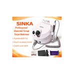 SİNKA Elektrikli Profesyonel Freze Tırnak Törpü Manikür Pedikür Makinesi Nail 85W 35000 RPM