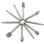 SİNKA Merttools Hss Dremel Gravür Ahşap Oyma Matkap Ucu Seti 10'lu
