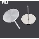 Sinka Pododisk Metal Disk Freze Başlık 25 mm Paslanmaz Uç ile Pedikür Topuk Tırnak Bakımı İçin