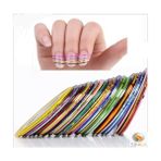 Sinka Tırnak Nail Art Desen Şerit Bant Süsleme 10 'lu Nail Art Bantları Kolay Uygulama