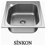 Sinkon Paslanmaz Krom Evye 40X50 Ankastre Eviye Sol Delikli - 4050