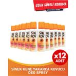 Sinkov Kovucu Deo Sprey 12'li Eko Set - Sinek Kene Yakarca Uzun Süre Koruma 12X100ML